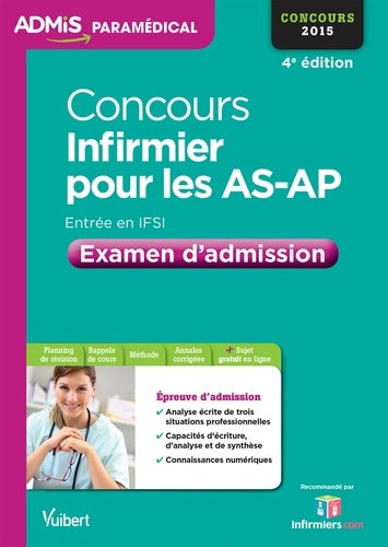 Concours infirmier pour les AS-AP