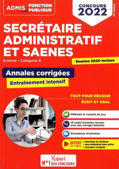 Concours SA et SAENES - Annales corrigées - Catégorie B - Admis