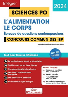 Sciences Po - Questions contemporaines - L'alimentation