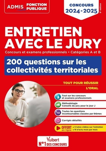 Entretien avec le jury - 200 questions sur les collectivités territoriales