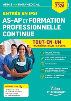 Entrée en IFSI pour AS-AP et formation professionnelle continue (FPC)