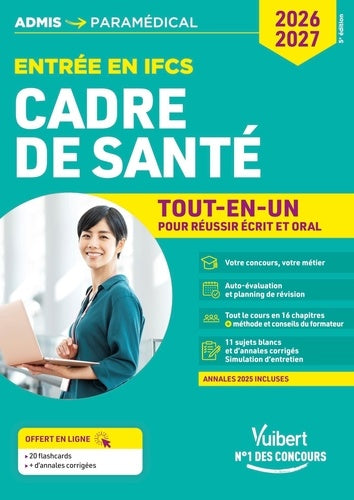 Concours cadre de santé - Entrée en IFCS - Tout-en-un