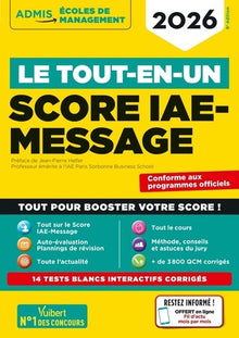 Le tout-en-un Score IAE-MESSAGE