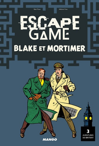 Escape Game Blake et Mortimer: 3 aventures so British !