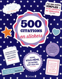500 stickers Citations
