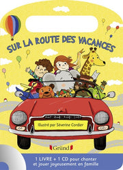 Sur la route des vacances (livre CD)