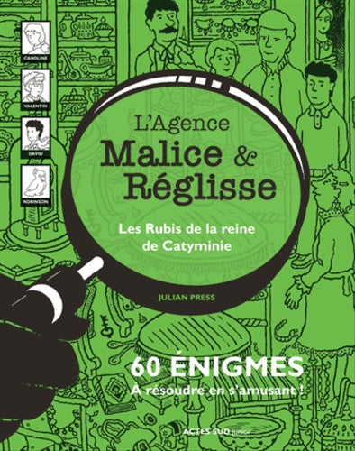 Les Rubis de la reine de Catyminie: 60 énigmes à résoudre en s'amusant