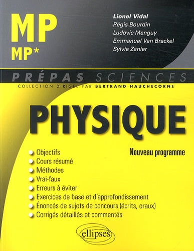 Physique MP/MP* Programme 2014