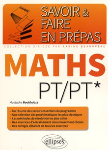 Savoir & Faire en Prépas Maths PT/PT*