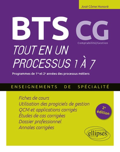 BTS CG: Tout en un processus 1 à 7