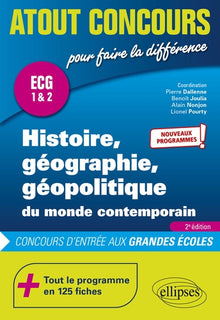 Histoire, géographie, géopolitique du monde contemporain: ECG 1 & 2
