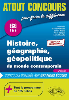 Histoire, géographie, géopolitique du monde contemporain: ECG 1 & 2