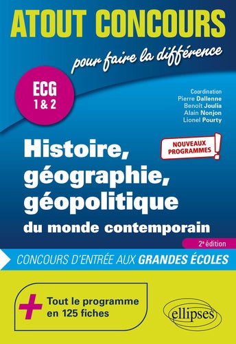Histoire, géographie, géopolitique du monde contemporain: ECG 1 & 2