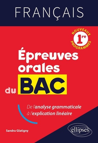 Français 1re épreuves orales du Bac