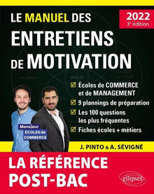 Le manuel des entretiens de motivation Post-Bac