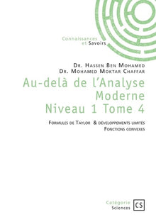 Au-delà de l'Analyse Moderne - Tome 4
