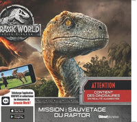 Jurassic World - Fallen Kingdom Le livre de Réalité Augmentée: Mission : sauvetage du Raptor