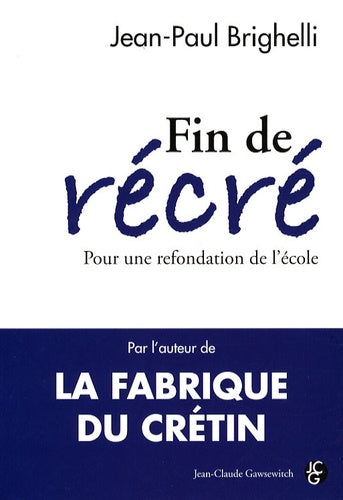 Fin de récré