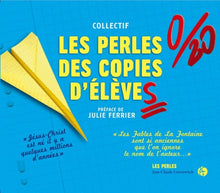Les perles des copies d élèves