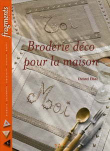 Broderie déco pour la maison
