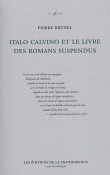 Italo Calvino et le livre des romans suspendus - "Si par une nuit d'hiver un voyageur"