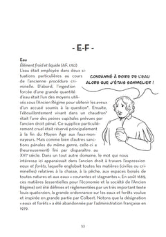 La justice d'hier : les mots, l'organisation