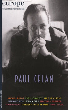 PAUL CELAN REVUE EUROPE N° 1049-1050