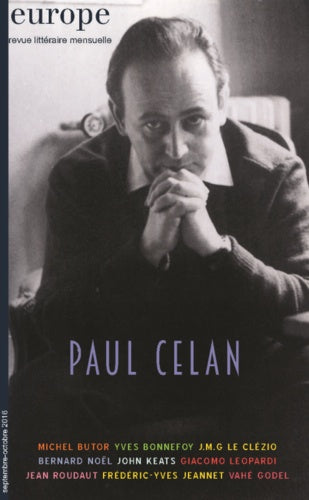 PAUL CELAN REVUE EUROPE N° 1049-1050