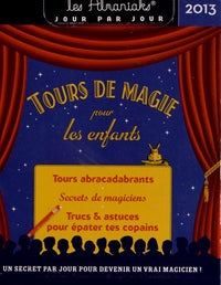 Calendrier Almaniak Tours de magie pour les enfants 2013