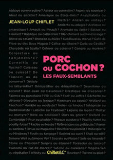 Porc ou Cochon ? Les Faux-semblants