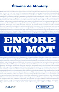 Encore un mot