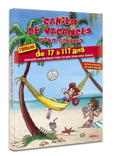 Cahier de vacances pour adultes Eté 2018