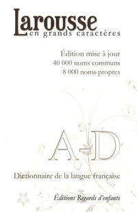 Larousse en grands caractères: 4 volumes