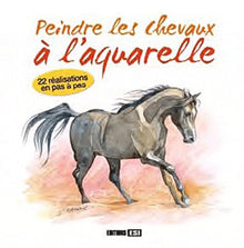 Peindre les chevaux à l'aquarelle