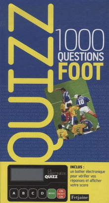 Quizz 1000 questions foot
