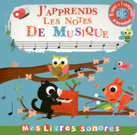 J'apprends les notes de musique