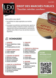 Droit des marchés publics