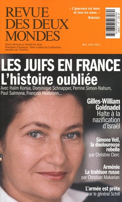 Revue des Deux Mondes Mai 2024 - Les Juifs dans l'histoire de France