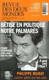Revue des Deux Mondes Juillet 2024 - Les rois de l’humour (volontaires ou pas)