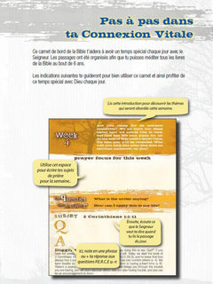 Connexion vitale année 4 - mon carnet de bord de la Bible