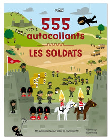 Les Soldats - 555 autocollants