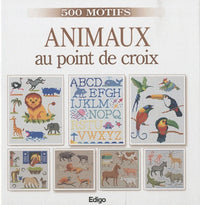 Animaux au point de croix