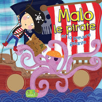 Malo le pirate et la pieuvre géante !