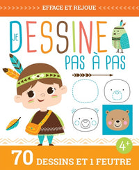 Efface et rejoue - Je dessine pas à pas