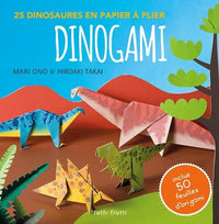 Dinogami: 25 dinosaures en papier à plier