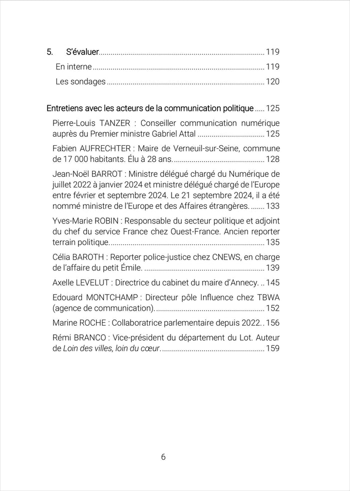 La Communication pour les élus