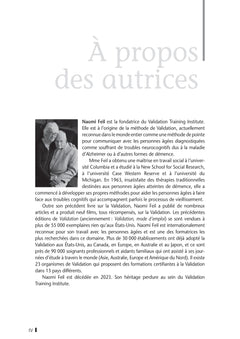 Validation® (3e édition) La méthode de Naomi Feil en pratique