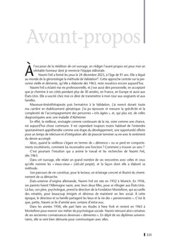 Validation® (3e édition) La méthode de Naomi Feil en pratique
