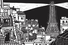 Paris à colorier