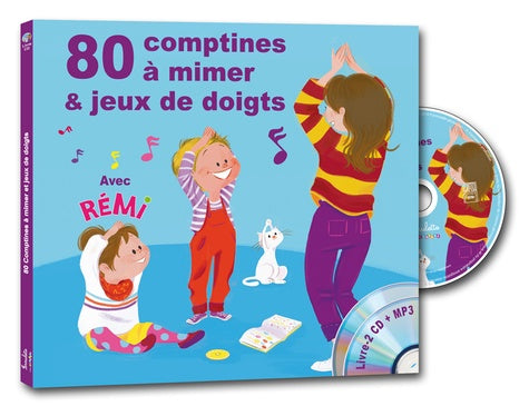 80 comptines à mimer et jeux de doigts
